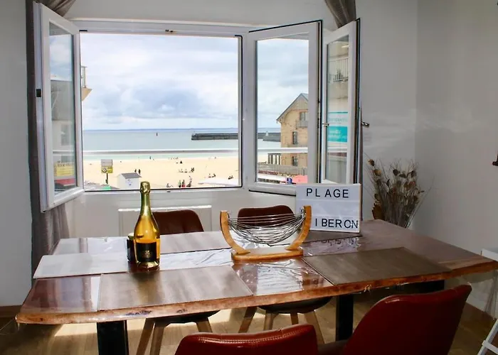« L\'Oceanix » Vue Grande Plage 2Ch Wifi